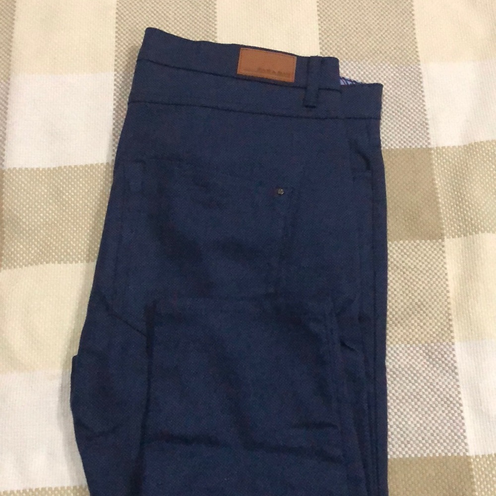 ZARA skinny pants blue